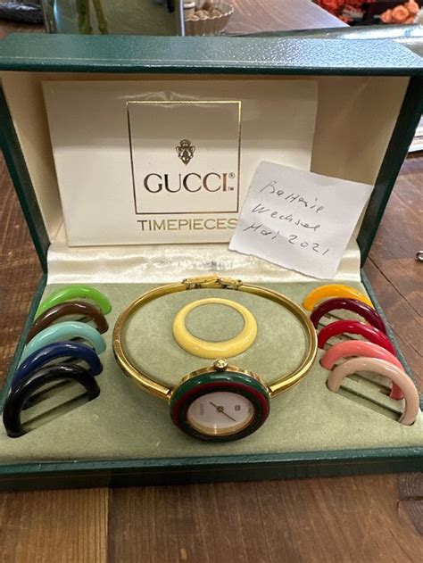 vintage gucci multi bezel watch|Gucci watch 11 12.2 bezel.